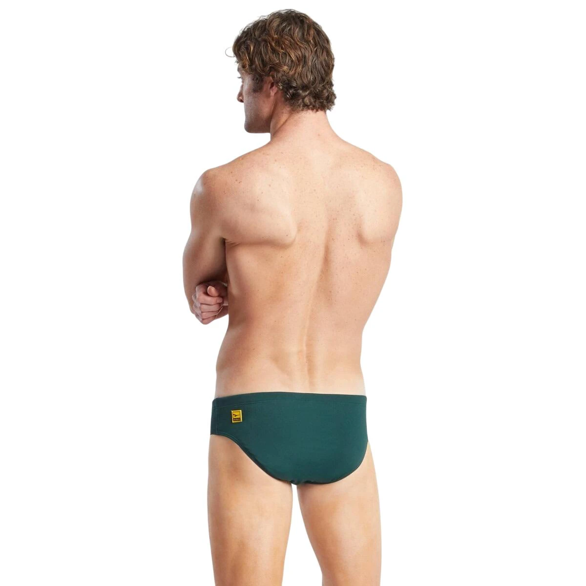 3. Finis - Slip inot barbati - Brief Solid - Verde Pine