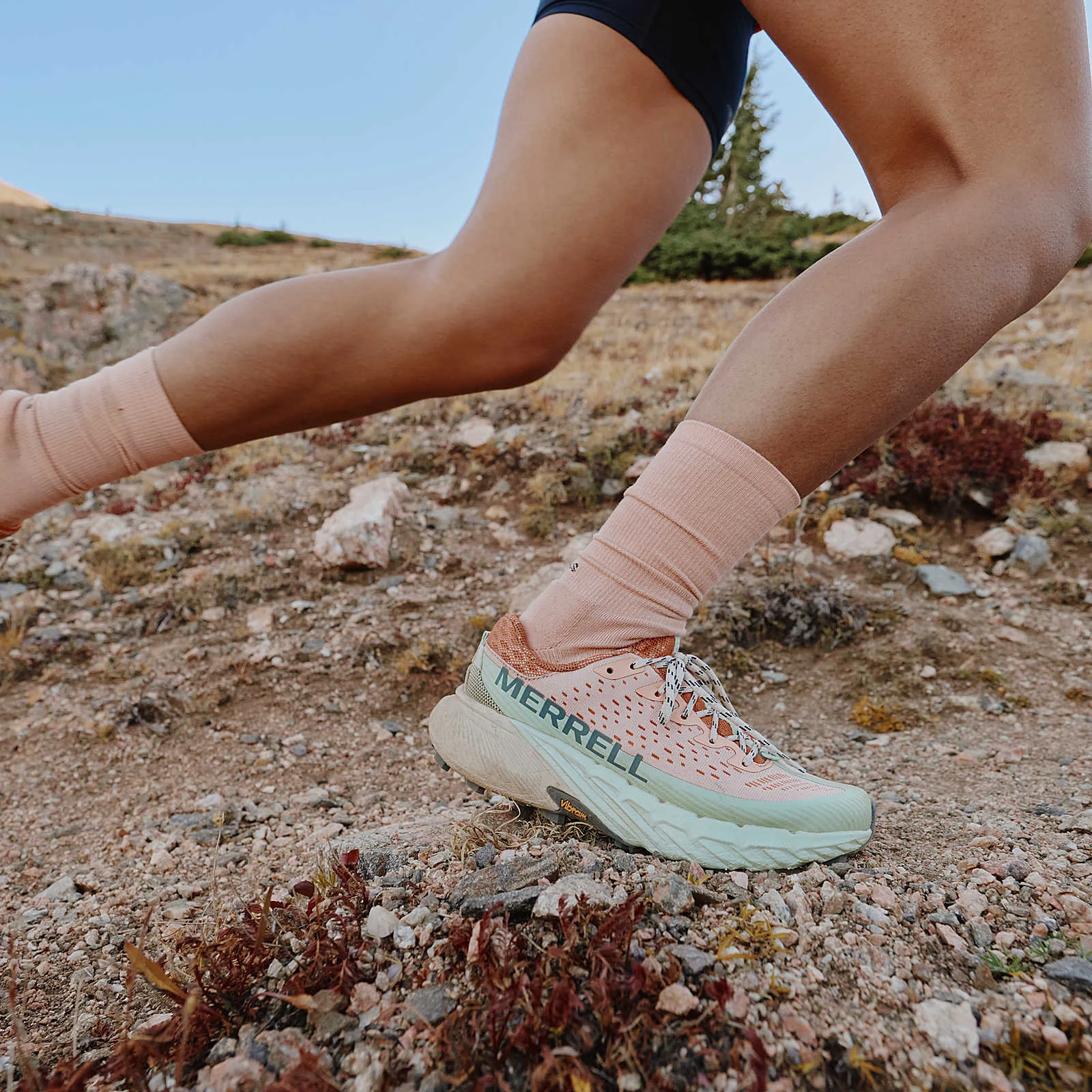 8. Merrell - pantofi alergare - Agility Peak 5 W - Blossom | Mantis