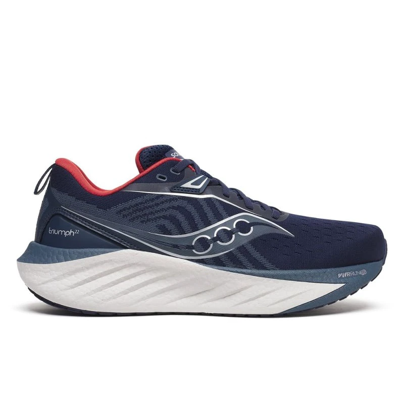 Saucony - pantofi alergare - Triumph 22 - Navy | Dusk - 61725