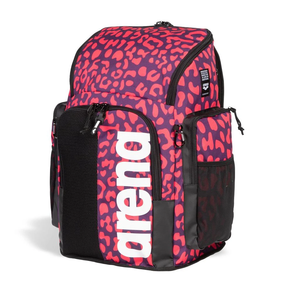 1. Arena - rucsac - Spiky 3 allover - Violet Geranium - 45L