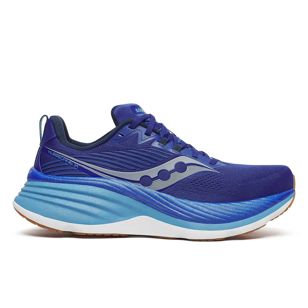 1. Saucony - pantofi alergare - HURRICANE 24 - Azurite