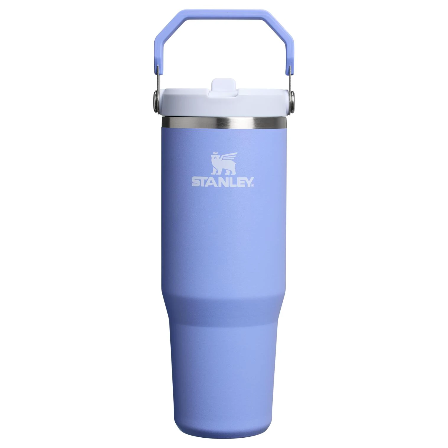 Stanley - termos tip sticla cu pai - Iceflow Flip Straw Tumbler 2.0 - bleu - 0.89 L - 62108