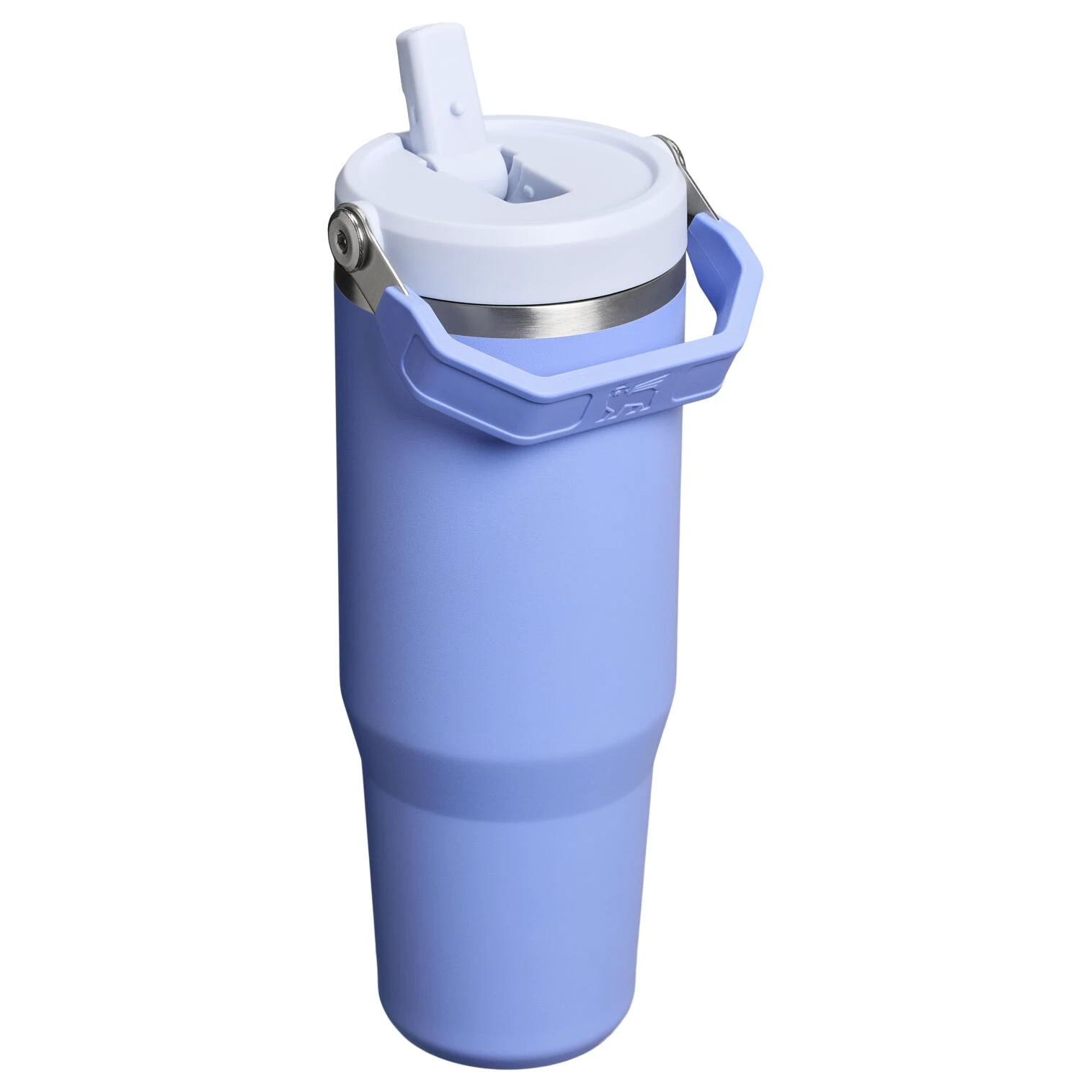 2. Stanley - termos tip sticla cu pai - Iceflow Flip Straw Tumbler 2.0 - bleu - 0.89 L
