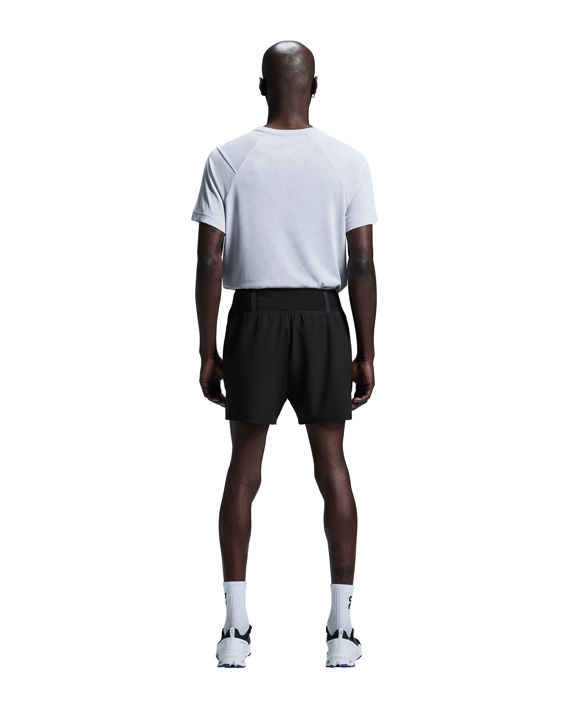 2. On - pantaloni scurti - Trail Shorts - Negru
