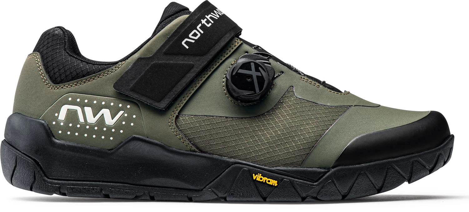 Northwave - pantofi ciclism MTB AM - Overland Plus - dark green - 64078