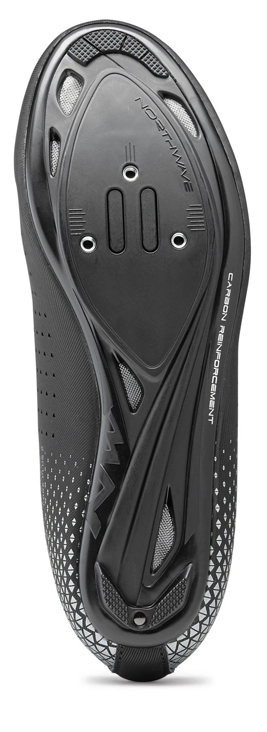 3. Northwave - pantofi ciclism sosea - Core Plus 2 - negru-argintiu