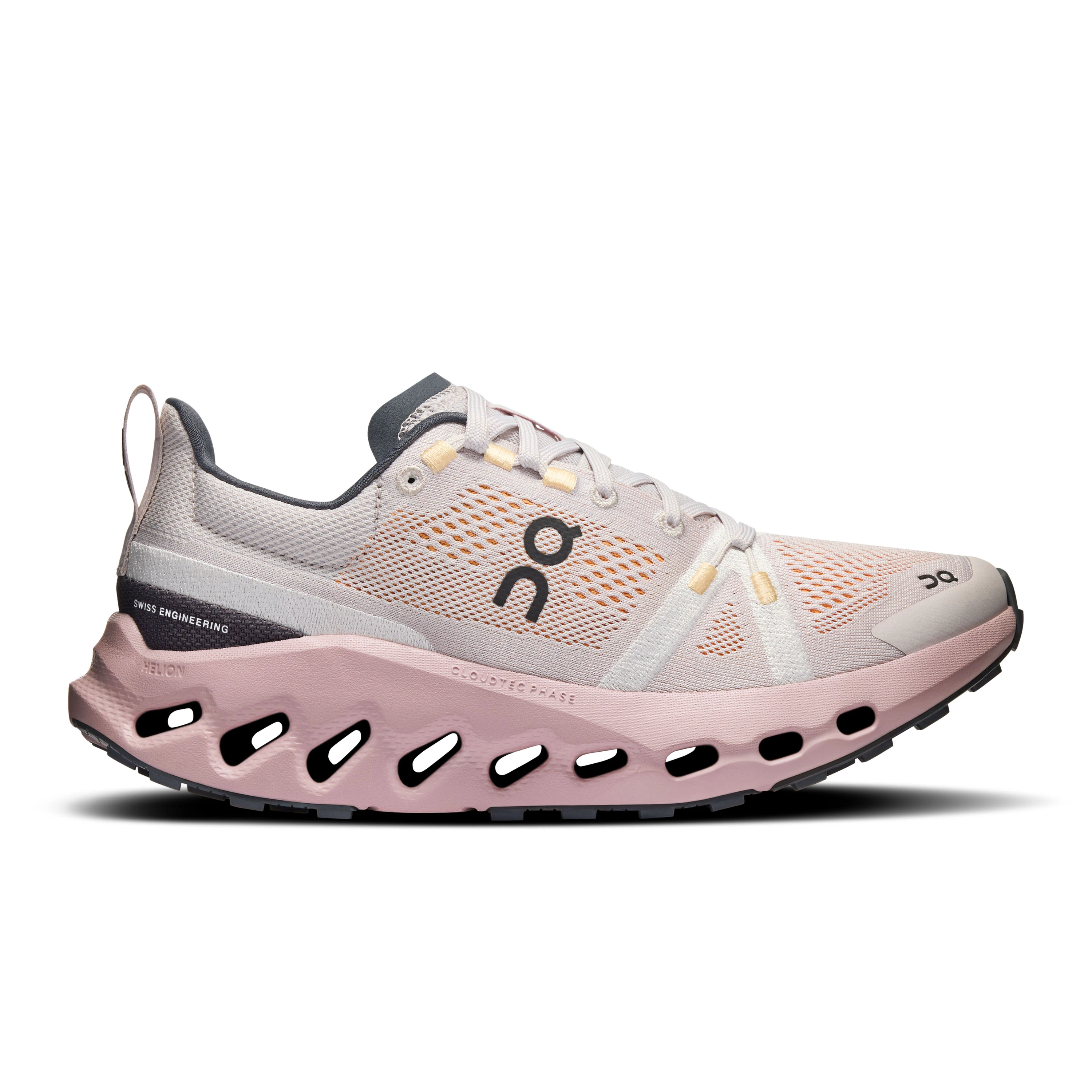 1. On - pantofi alergare trail - Cloudsurfer Trail W - Silver | Mauve