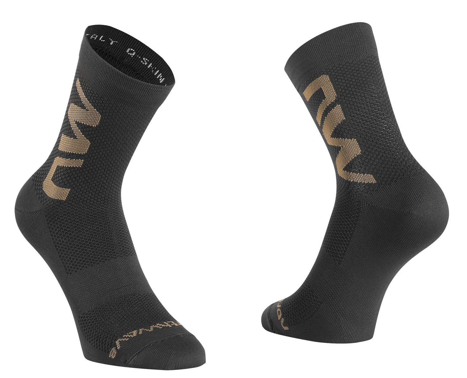 Northwave - sosete ciclism - Extreme Air Mid - inaltime 12 cm - negru-nisipiu - 59028