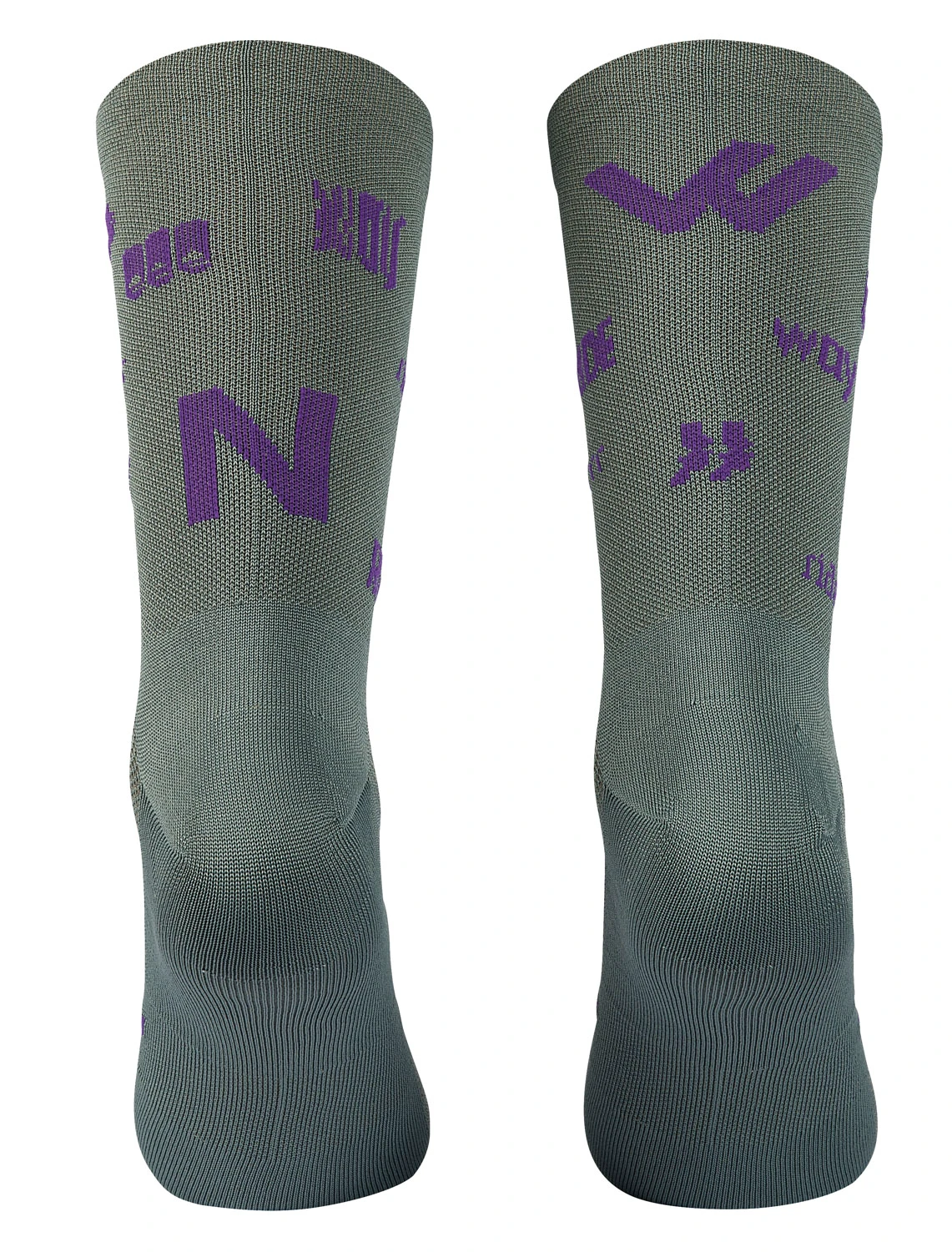 3. Northwave - sosete ciclism - Type Sock - Sage | Dark Purple