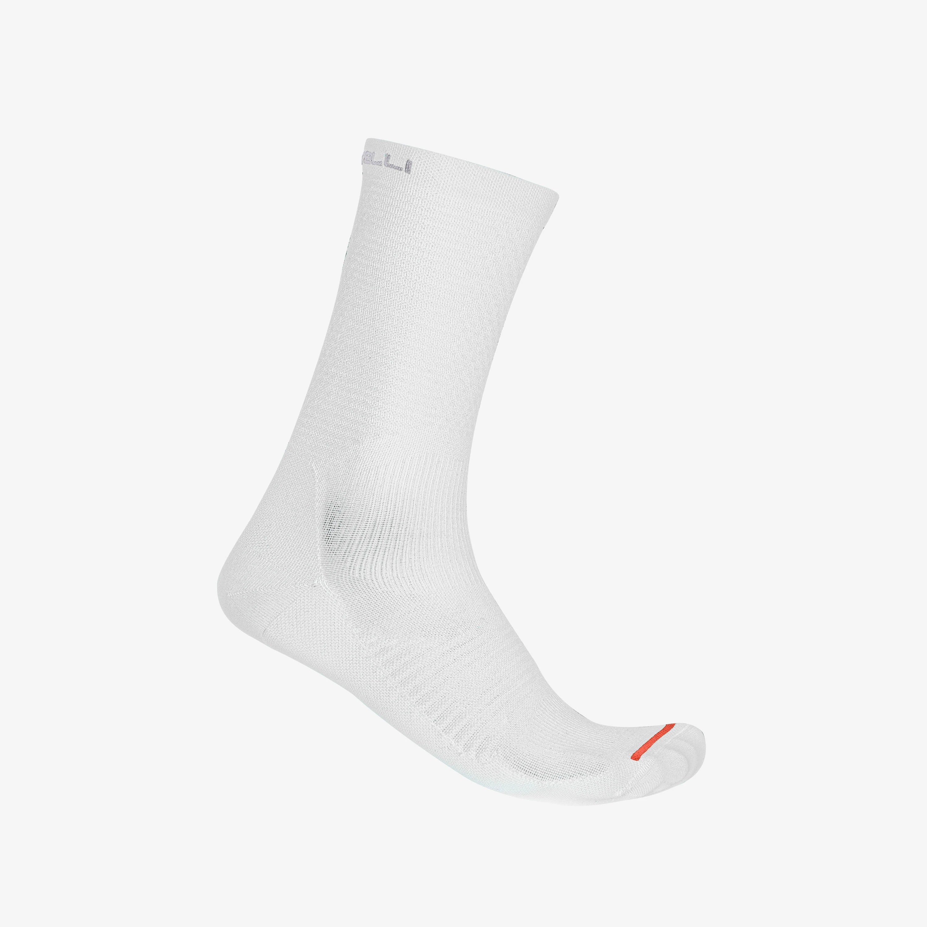 1. Castelli - sosete ciclism - A/C 18 Sock - alb