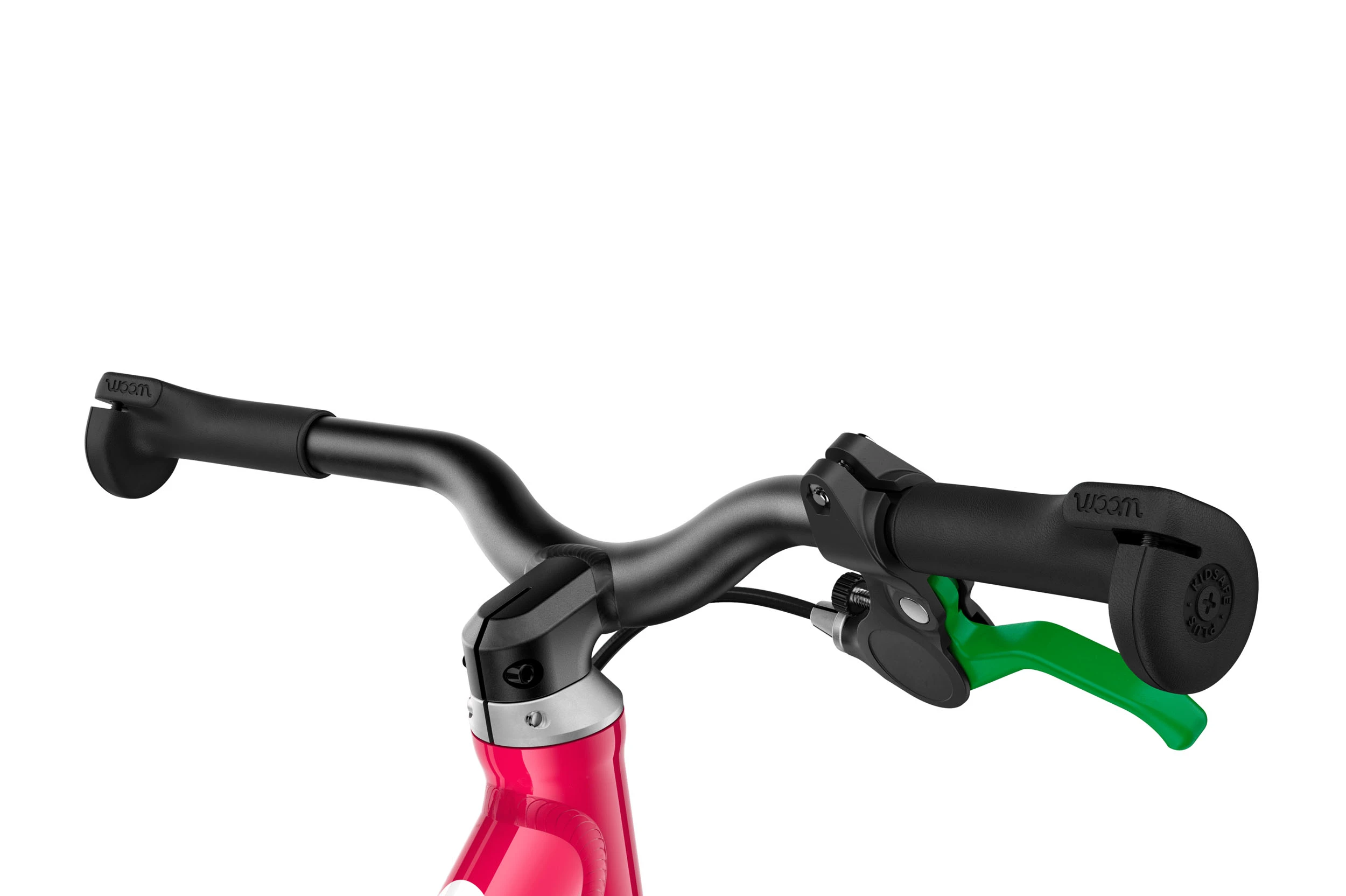 3. Bicicleta copii Woom 1 Go cu roti 12" roz Hot Pink