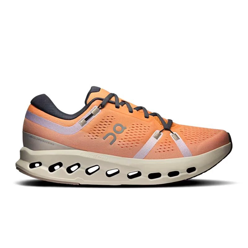 1. On - pantofi alergare - Cloudsurfer 2 - roz | portocaliu
