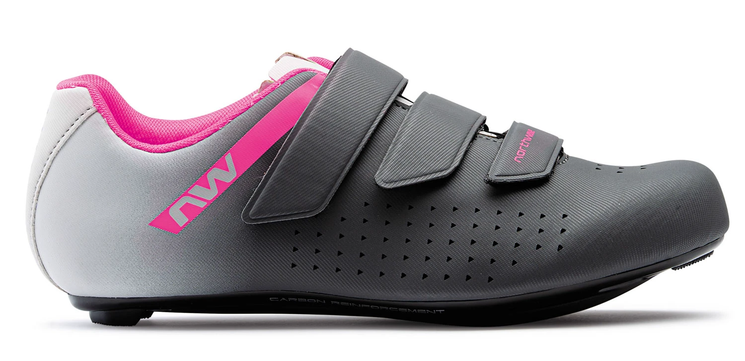 1. Northwave - pantofi ciclism sosea - Core 2 WMN - Dark Grey