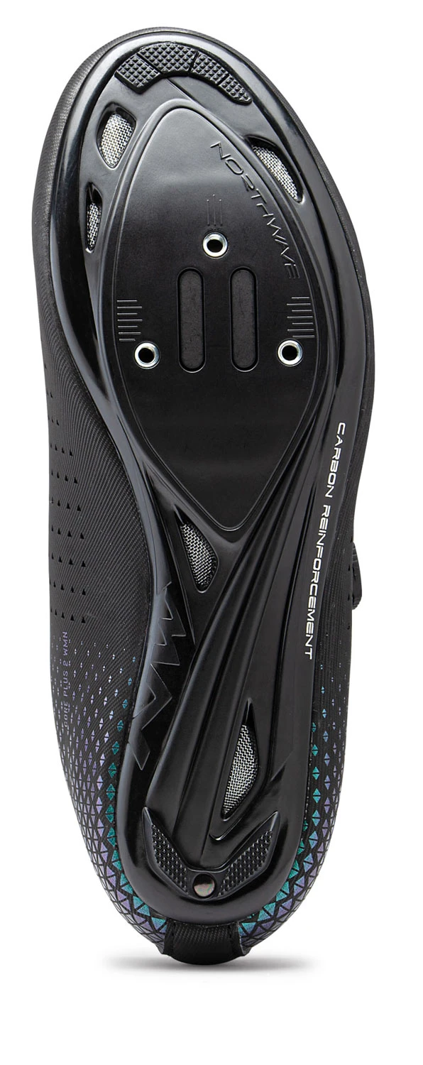2. Northwave - pantofi ciclism sosea - Core Plus 2 WMN - Black | Iridescent