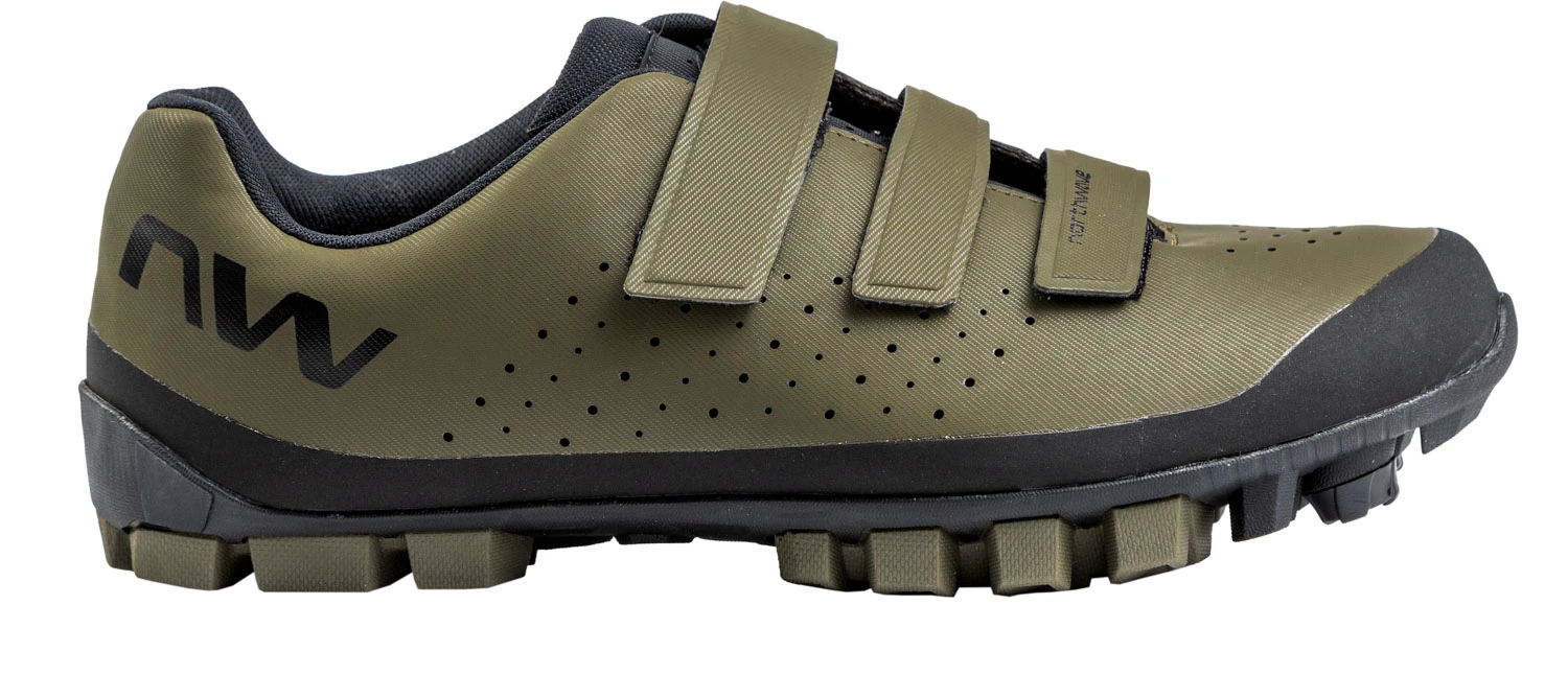 1. Northwave - pantofi ciclism MTB XC - Hammer - Green Forest | Black