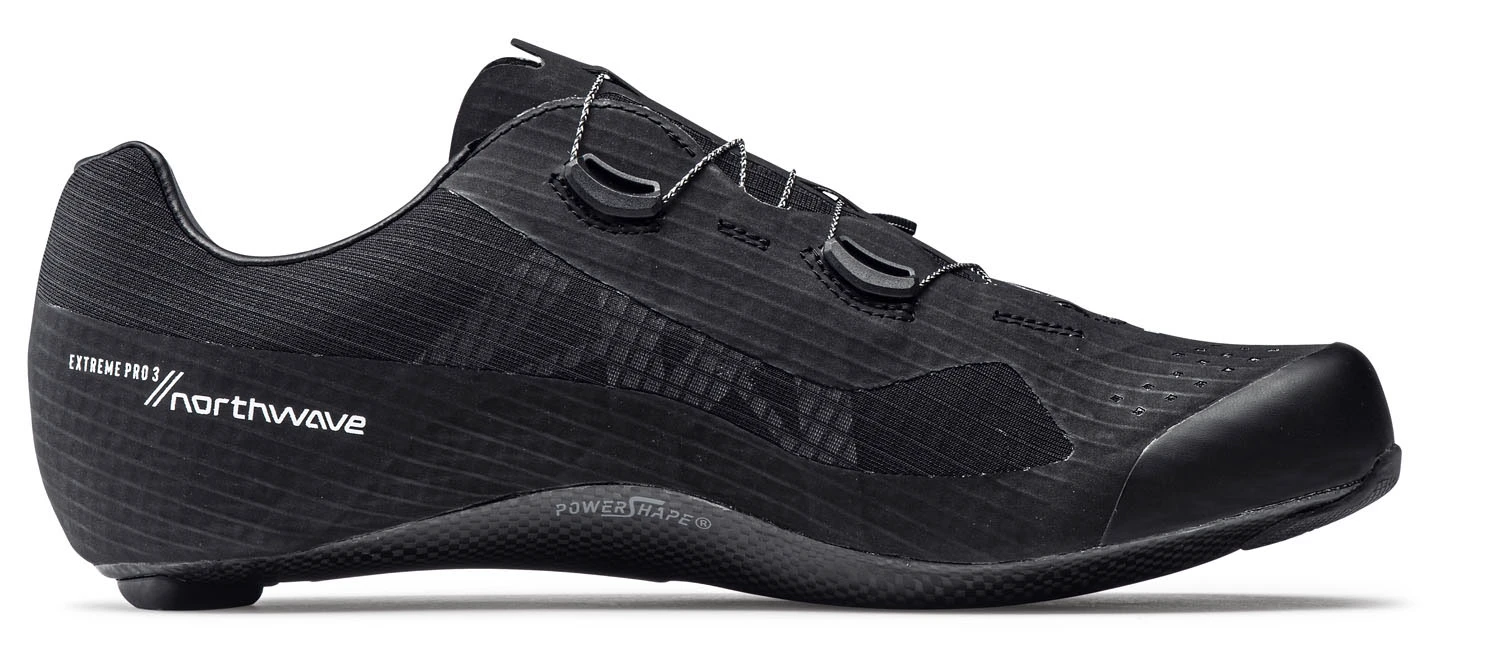 3. Northwave - pantofi ciclism sosea - Extreme PRO 3 - Black | White