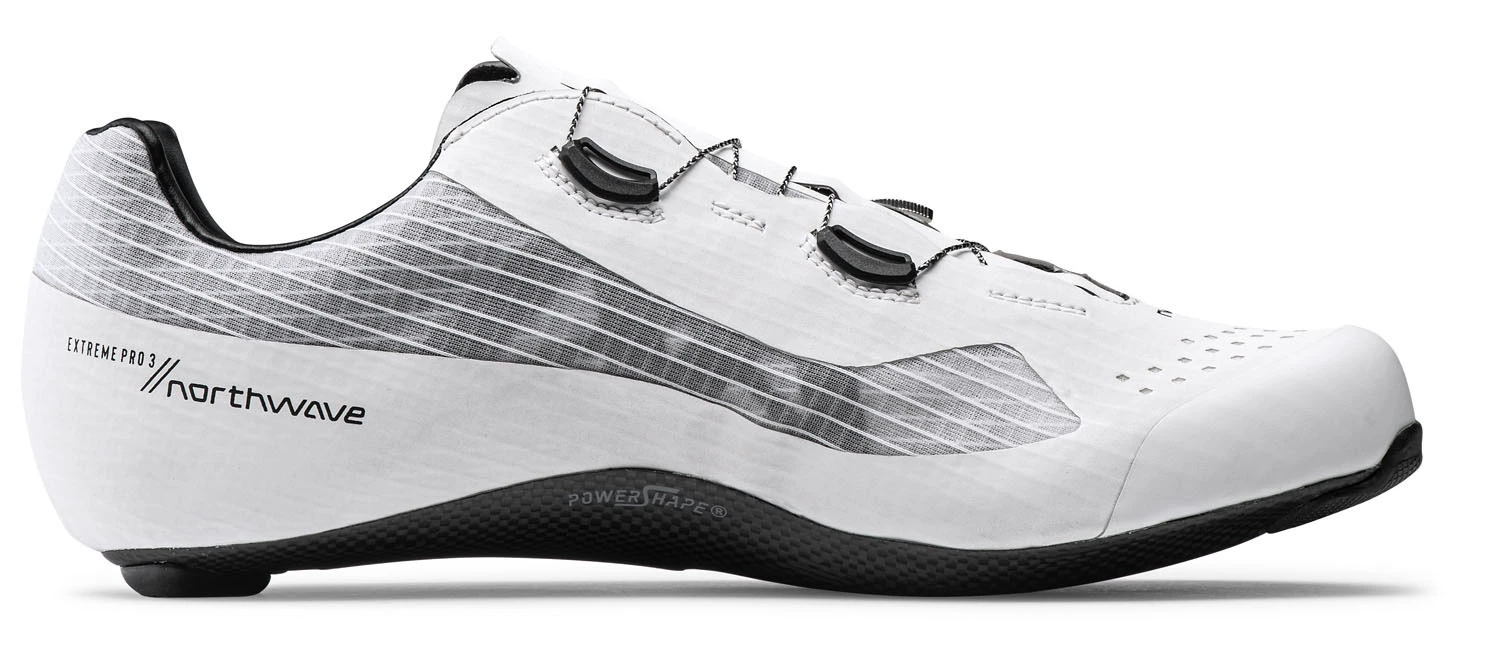 3. Northwave - pantofi ciclism sosea - Extreme PRO 3 - White | Black