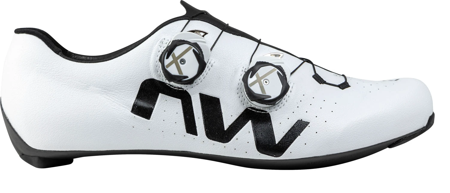 1. Northwave - pantofi ciclism sosea - Veloce Extreme - White | Black