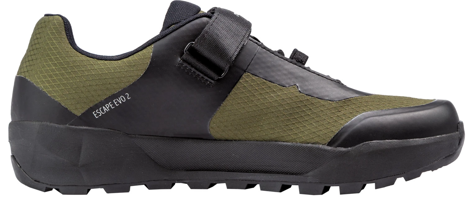3. Northwave - pantofi ciclism MTB AM - Escape EVO 2 - Green Forest | Black