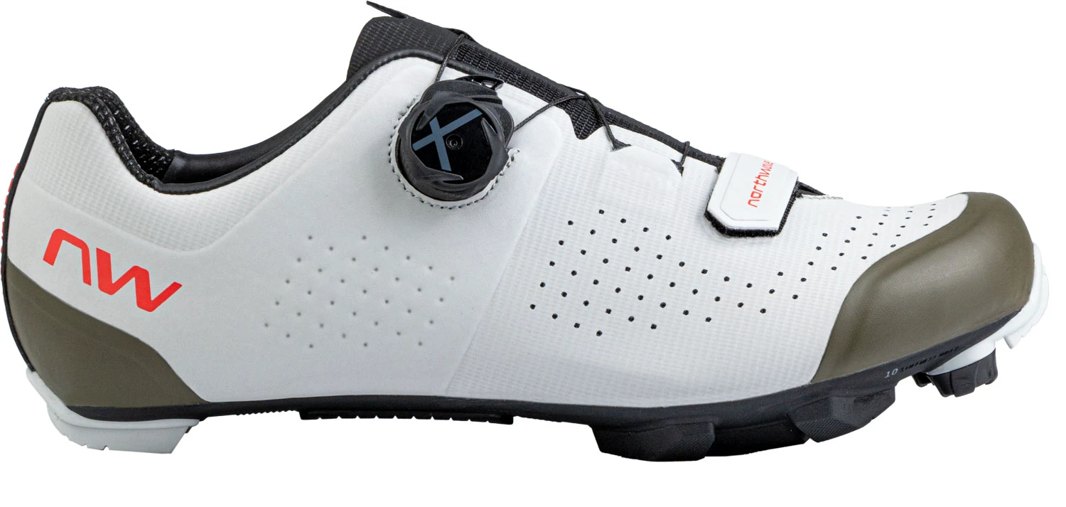 1. Northwave - pantofi ciclism MTB XC - Razer - Light Grey | Green Forest