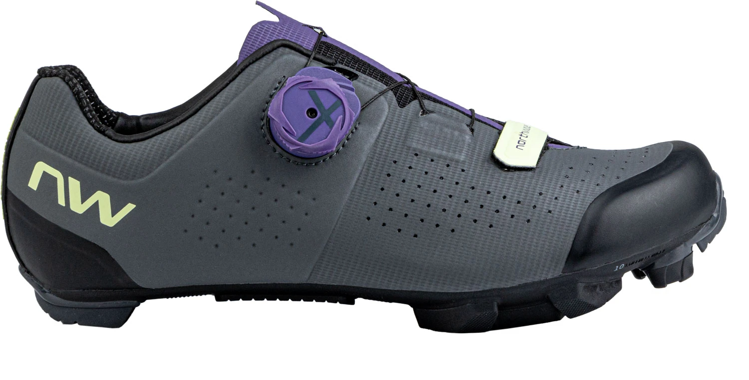 1. Northwave - pantofi ciclism MTB XC - Razer WMN - Dark Grey | Dark Purple