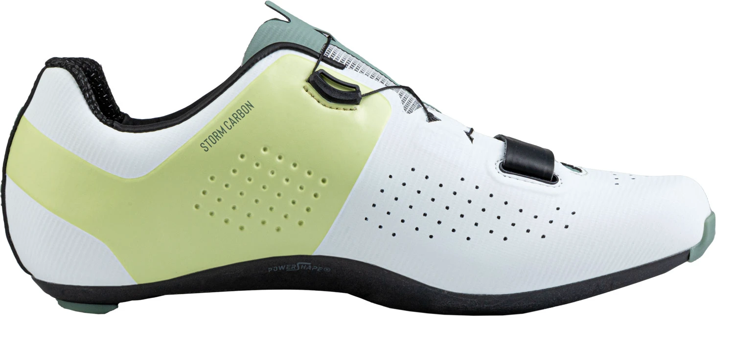 3. Northwave - pantofi ciclism sosea - Storm Carbon - White | Matcha