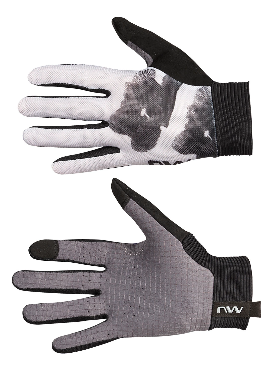 Northwave - manusi degete scurte - AIR LF W Full Finger Glove - Light Grey - 65865