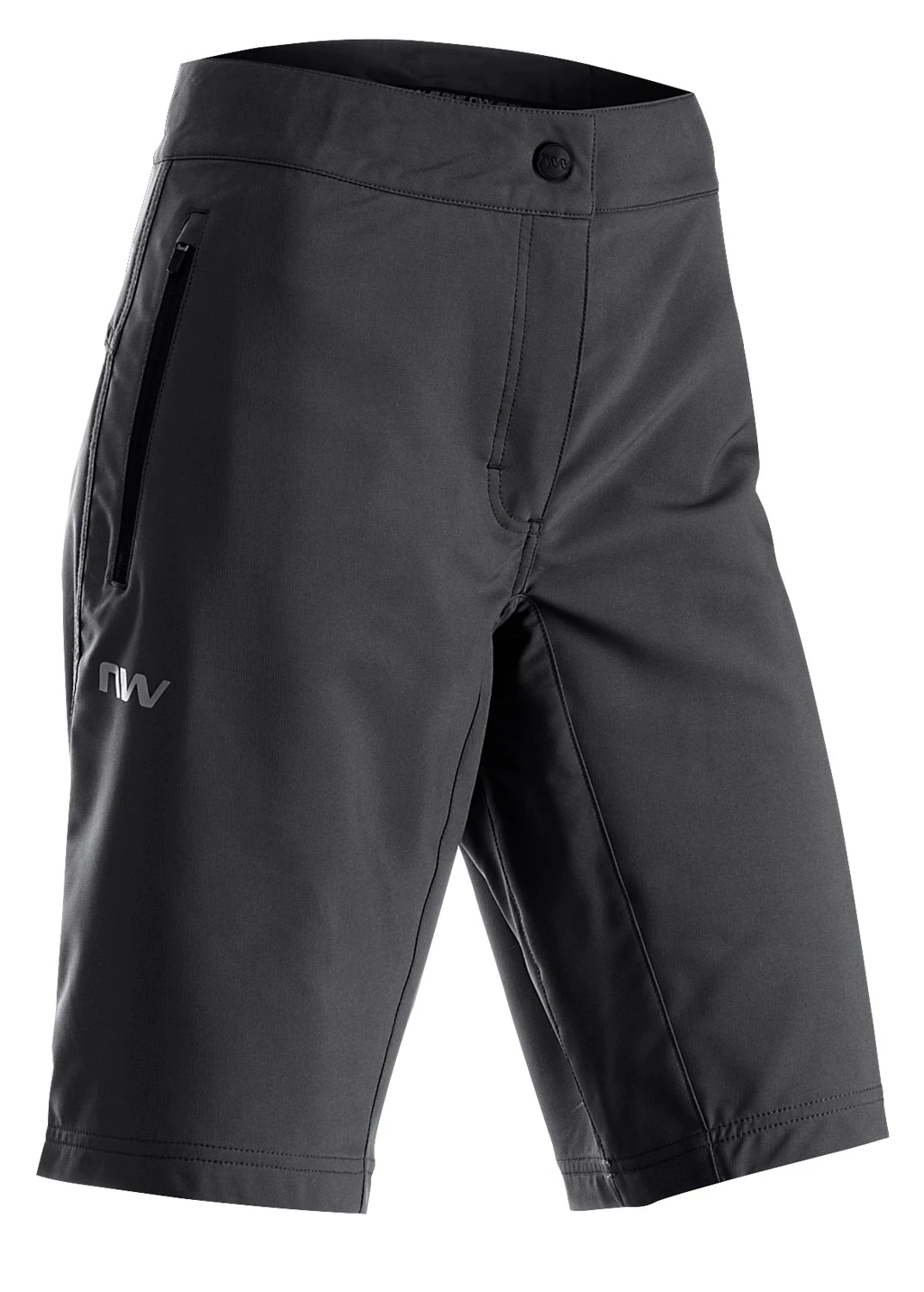 1. Northwave - pantaloni scurti cilism - Escape 2 Woman Baggy W/Inner Short - Black