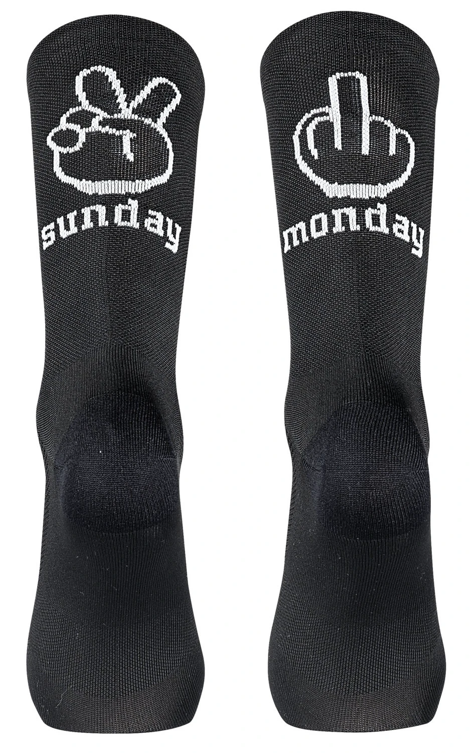 Northwave - sosete ciclism - Sunday Monday Sock - Black - 65909