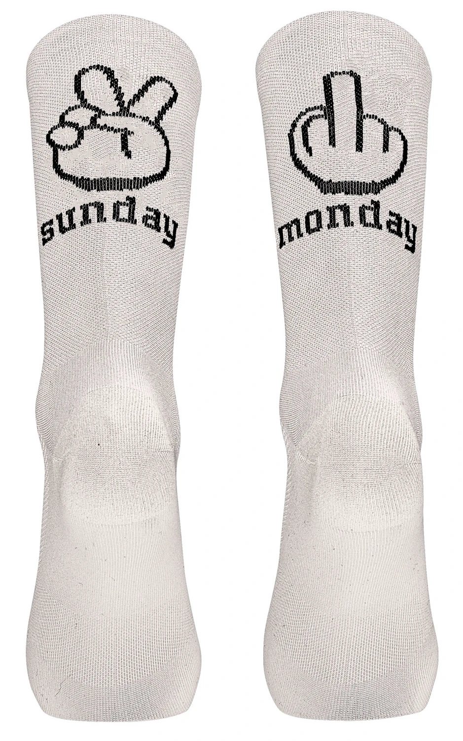 Northwave - sosete ciclism - Sunday Monday Sock - White - 65912