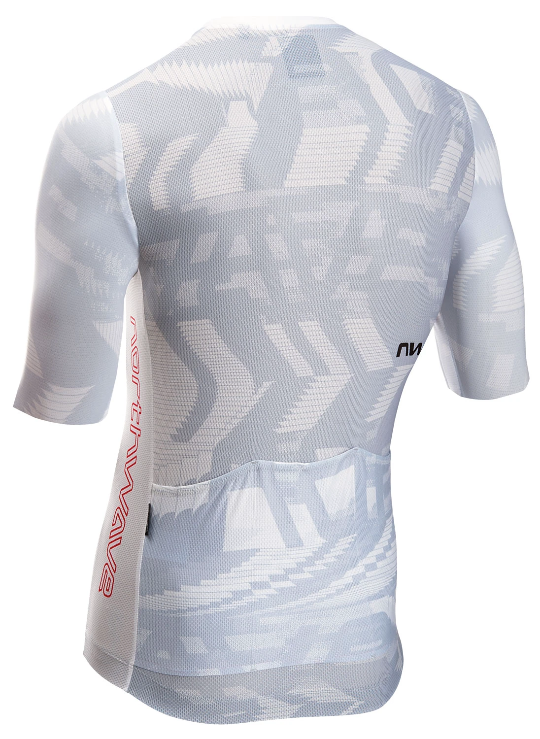 2. Northwave - tricou ciclism maneca scurta - Blade AIR Jersey Short Sleeve - Light Grey | Radiant Red