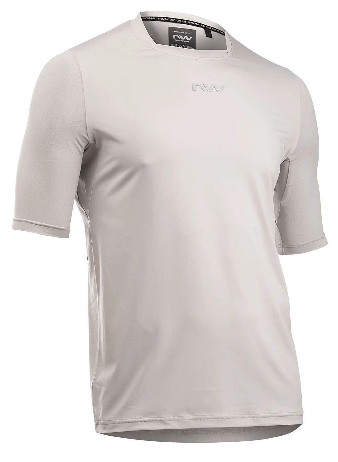 1. Northwave - tricou ciclism maneca scurta - Bomb Jersey Short Sleeve - Light Grey