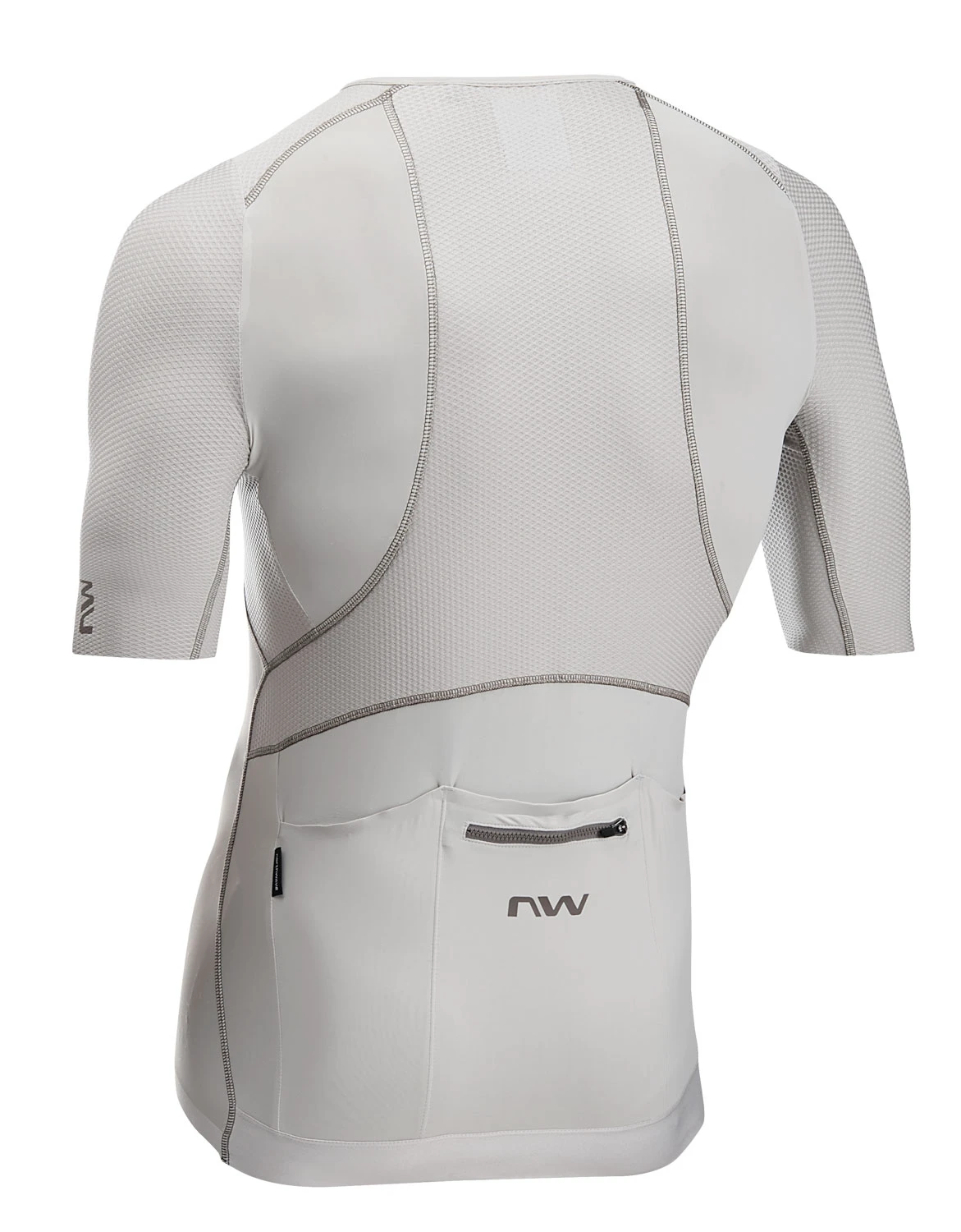 2. Northwave - tricou ciclism maneca scurta - Extreme Rock Jersey Short Sleeve - Light Grey
