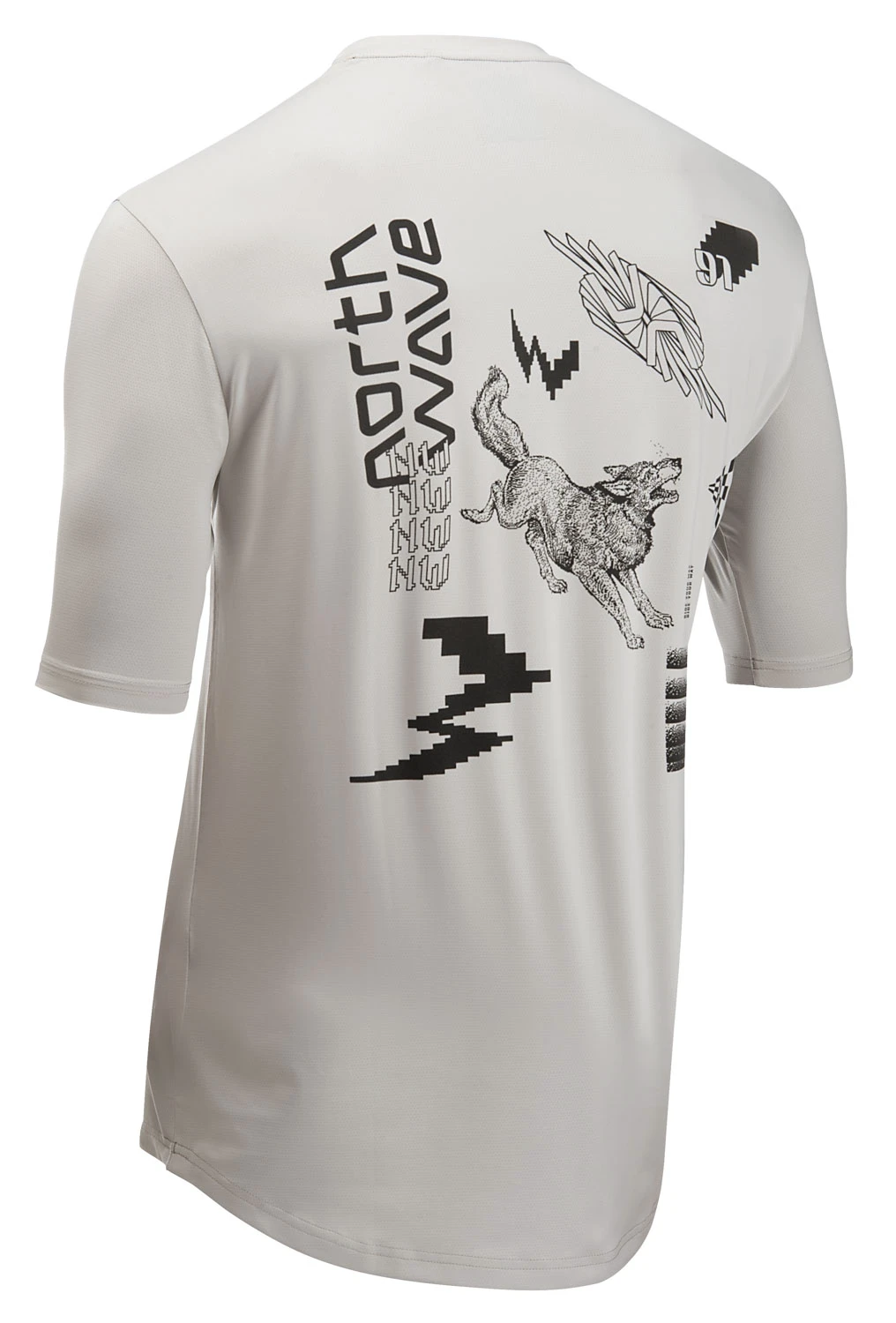2. Northwave - tricou ciclism maneca scurta - Xtrail Jersey Short Sleeve - Light Grey