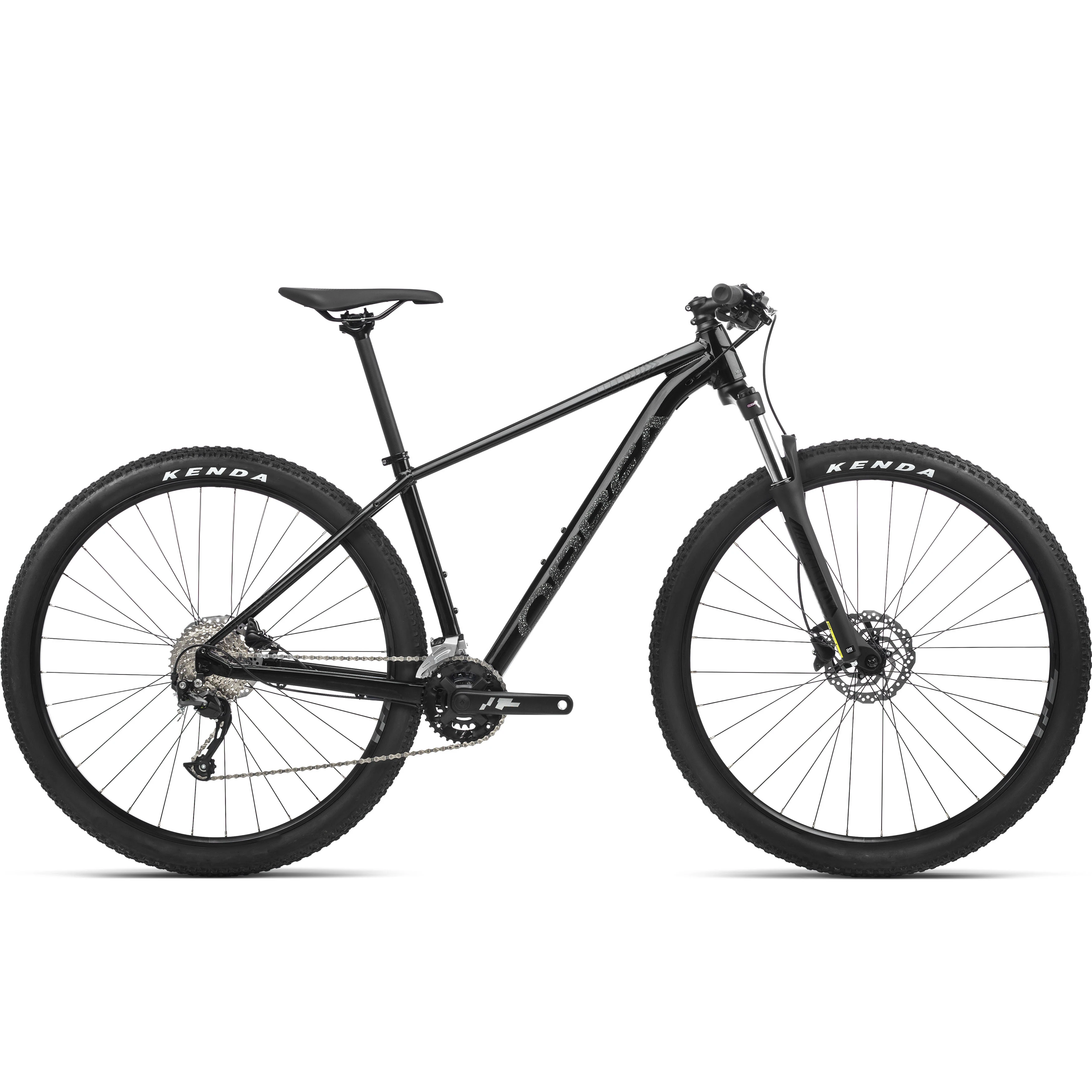 1. Bicicletă MTB fitness Orbea ONNA 27 40 - Black (Gloss | Matt)
