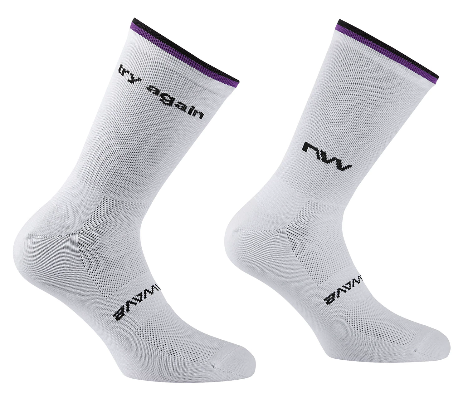 1. Northwave - sosete ciclism - TRY Again Sock - White