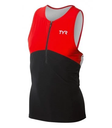 1. TYR - Maiou Triathlon barbati - negru rosu