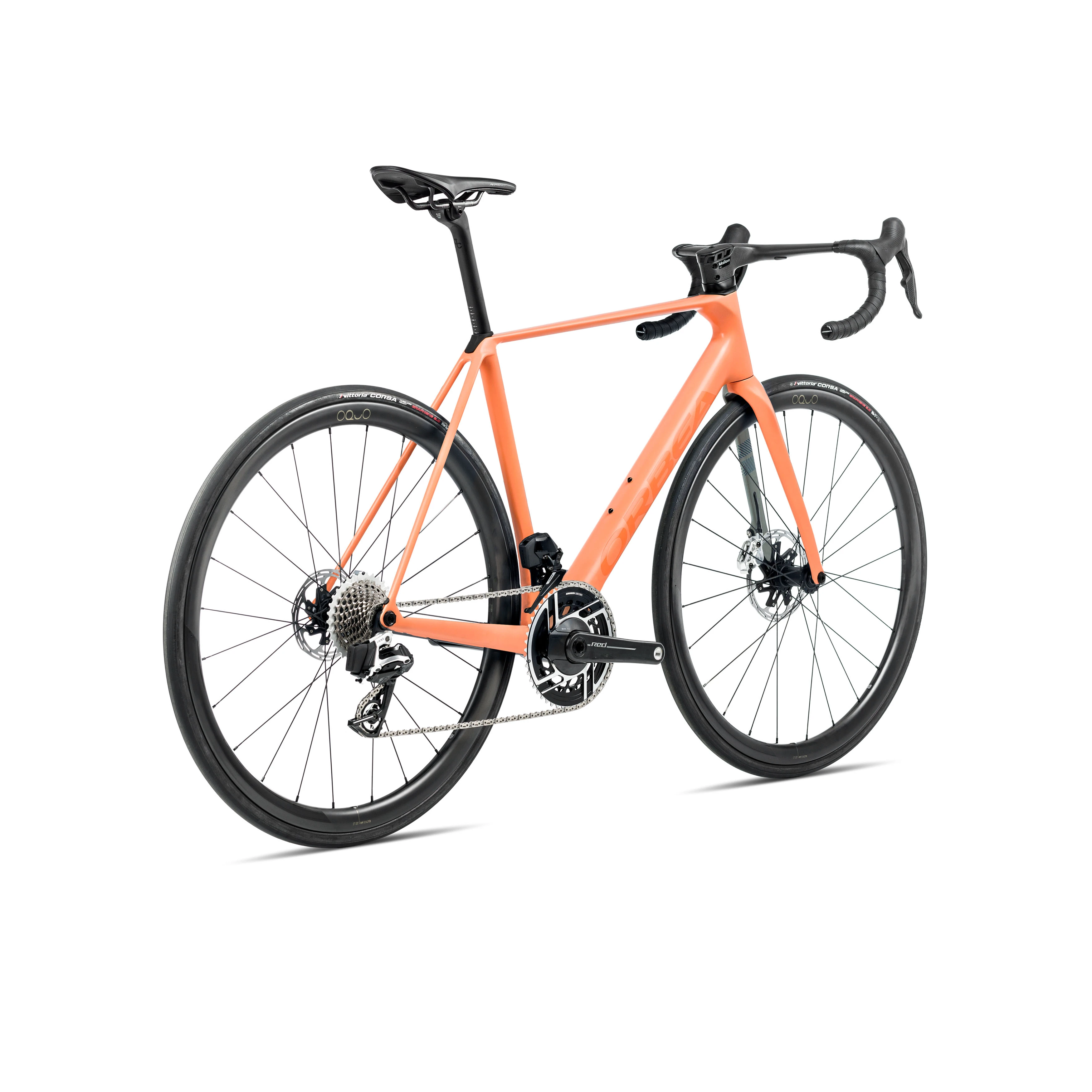 3. Bicicletă șosea race Orbea ORCA M11eLTD PWR - Orange Cloud (Matt) | Stone Blue (Matt | Gloss)