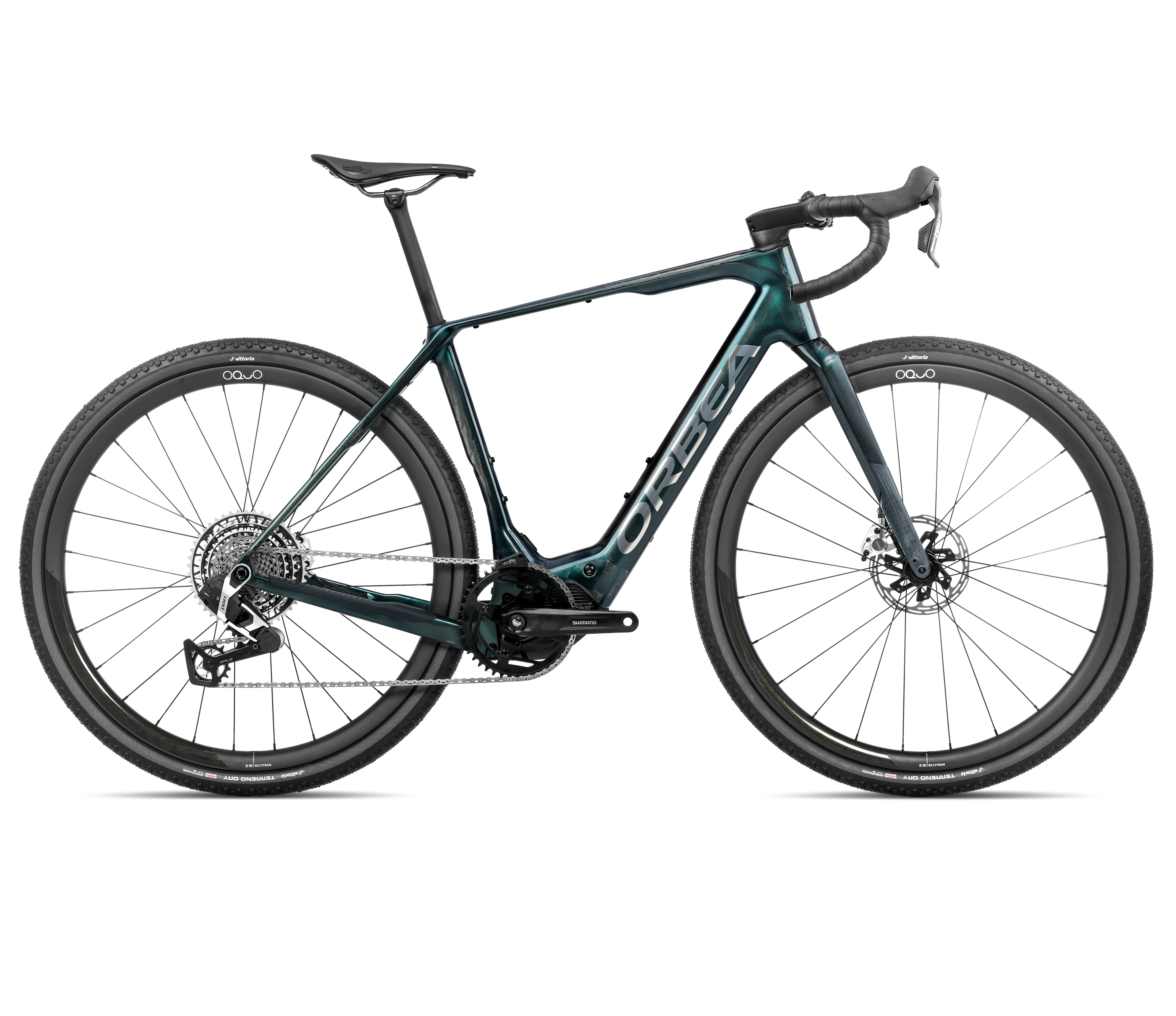 1. Bicicletă electrică gravel Orbea DENNA M11e - Escape Green Gloss | Foggy Matt