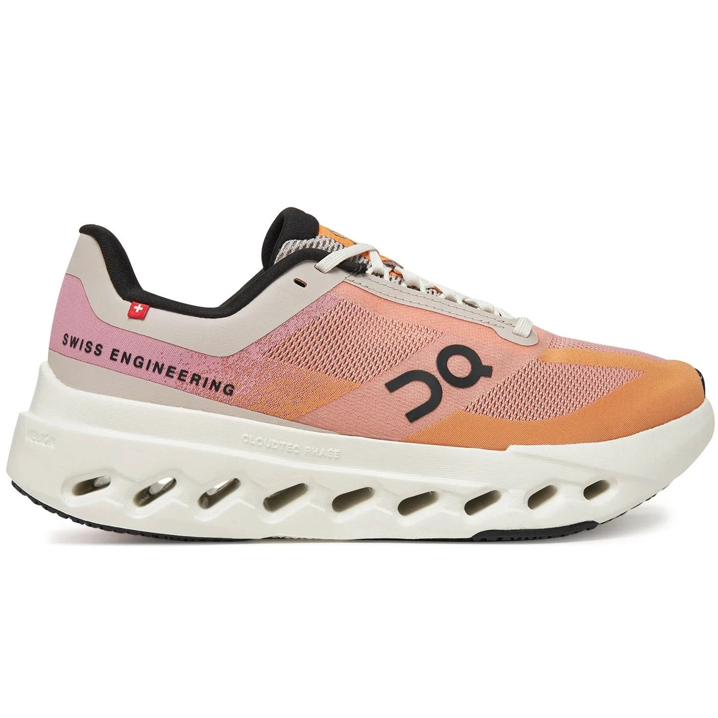 1. On - pantofi alergare - Cloudsurfer Next W - Tangerine | Ivory