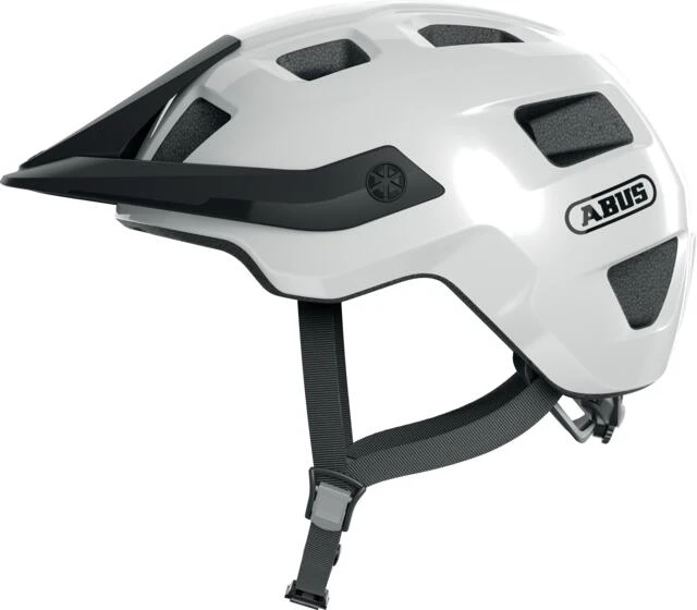 1. Abus - casca ciclism MTB - MOTRIP - Mips Shiny White