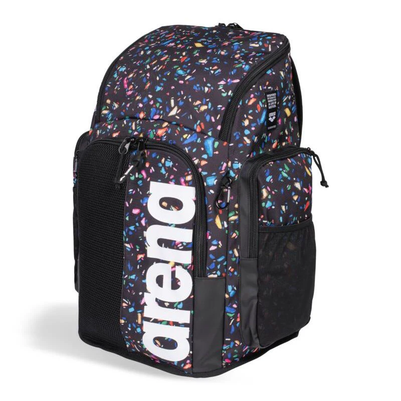 Arena - rucsac - Spiky 3 allover - Confetti Black - 45L - 67904