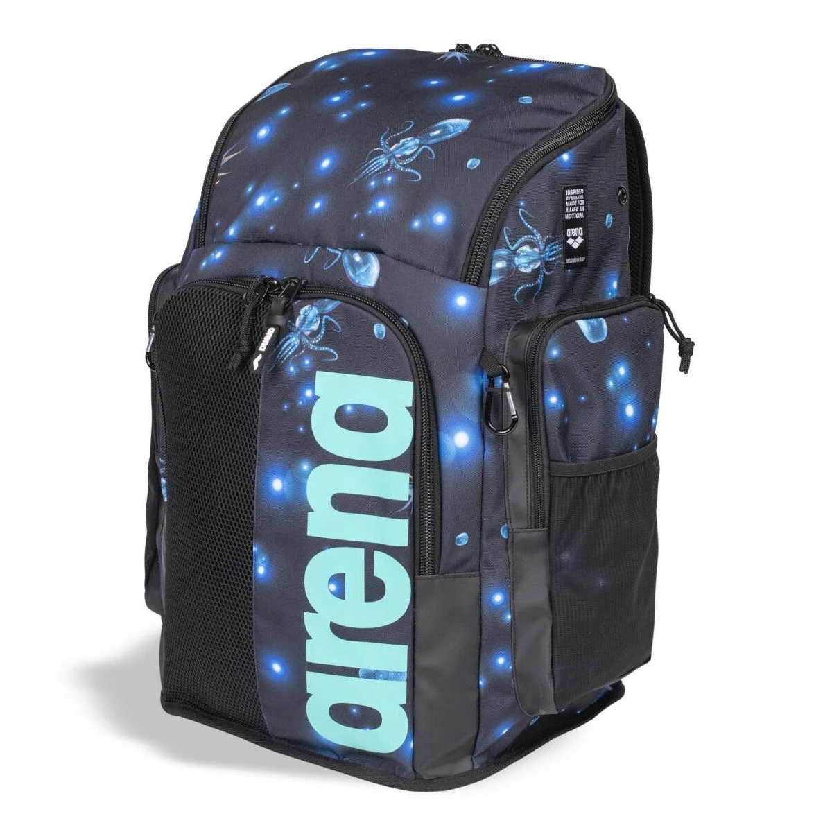 Arena - rucsac - Spiky 3 allover - Aqua - 45L - 67903