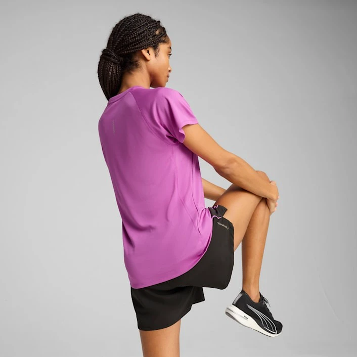 2. Puma - tricou tehnic - Run Velocity Tee W - Wild Berry