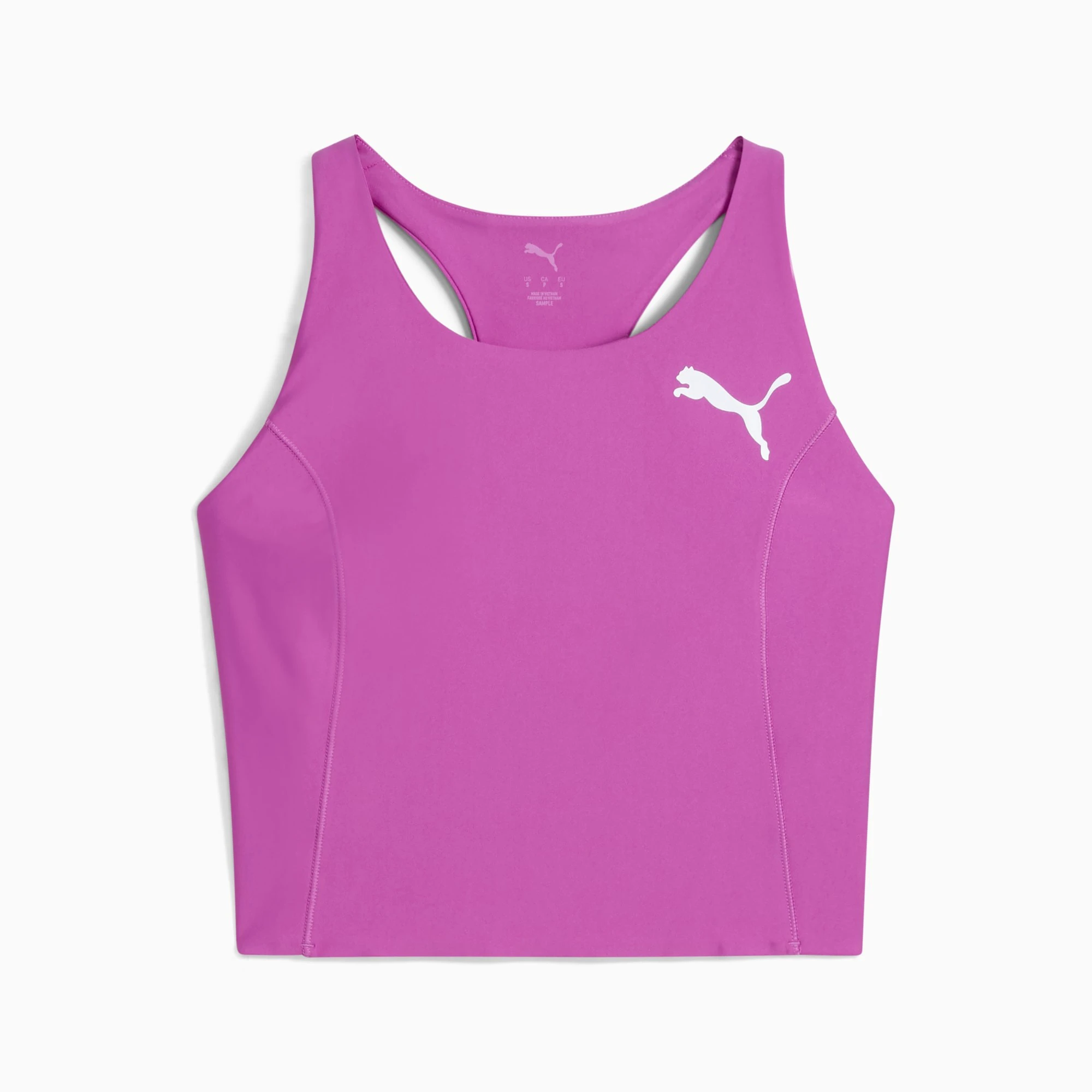 6. Puma - top tehnic - W Raceday Ultraform Crop - Wild Berry