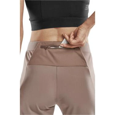 7. CEP - pantaloni lungi - cold weather pants W - maro