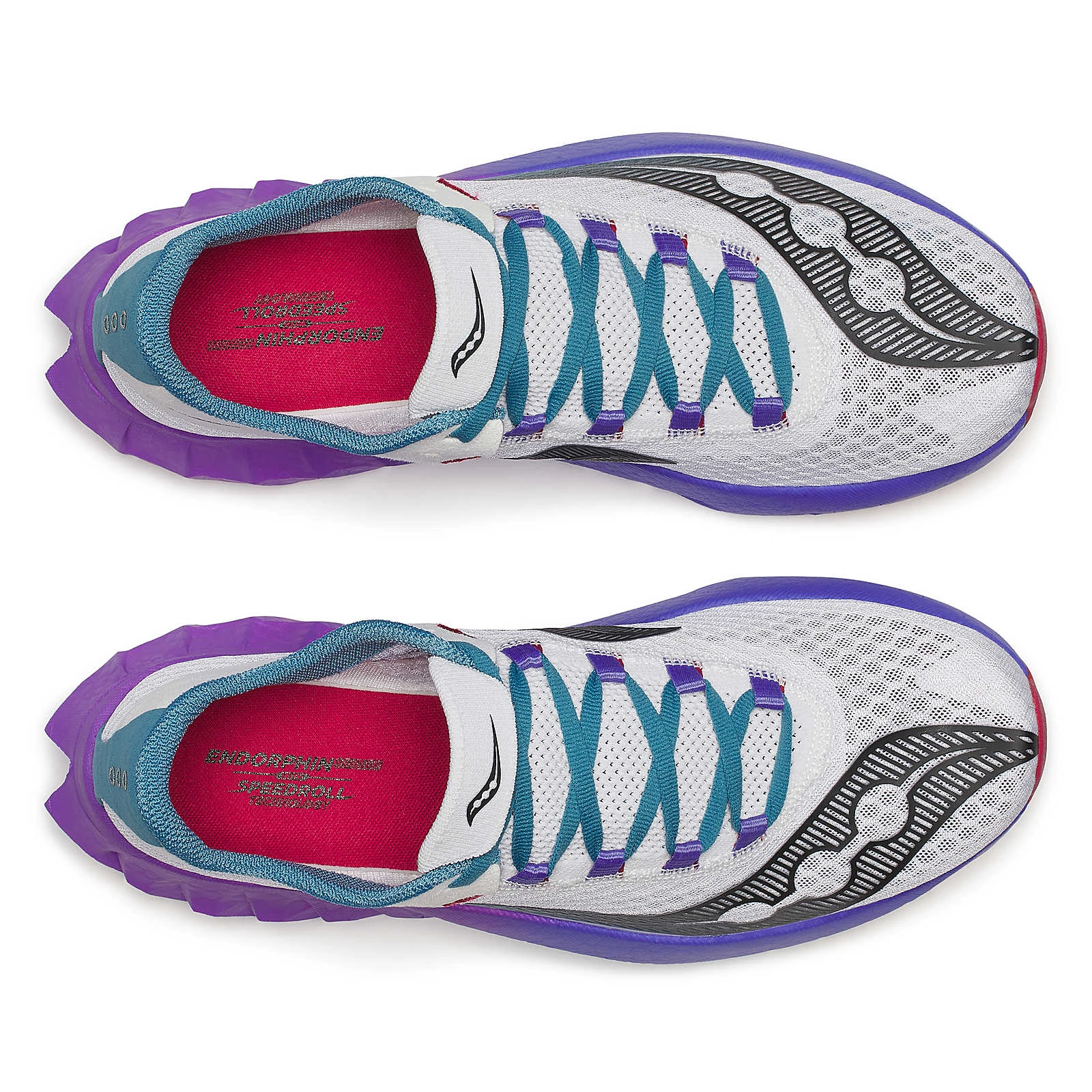 5. Saucony - pantofi alergare - Endorphin PRO 4 - Galaxy White | Shadow