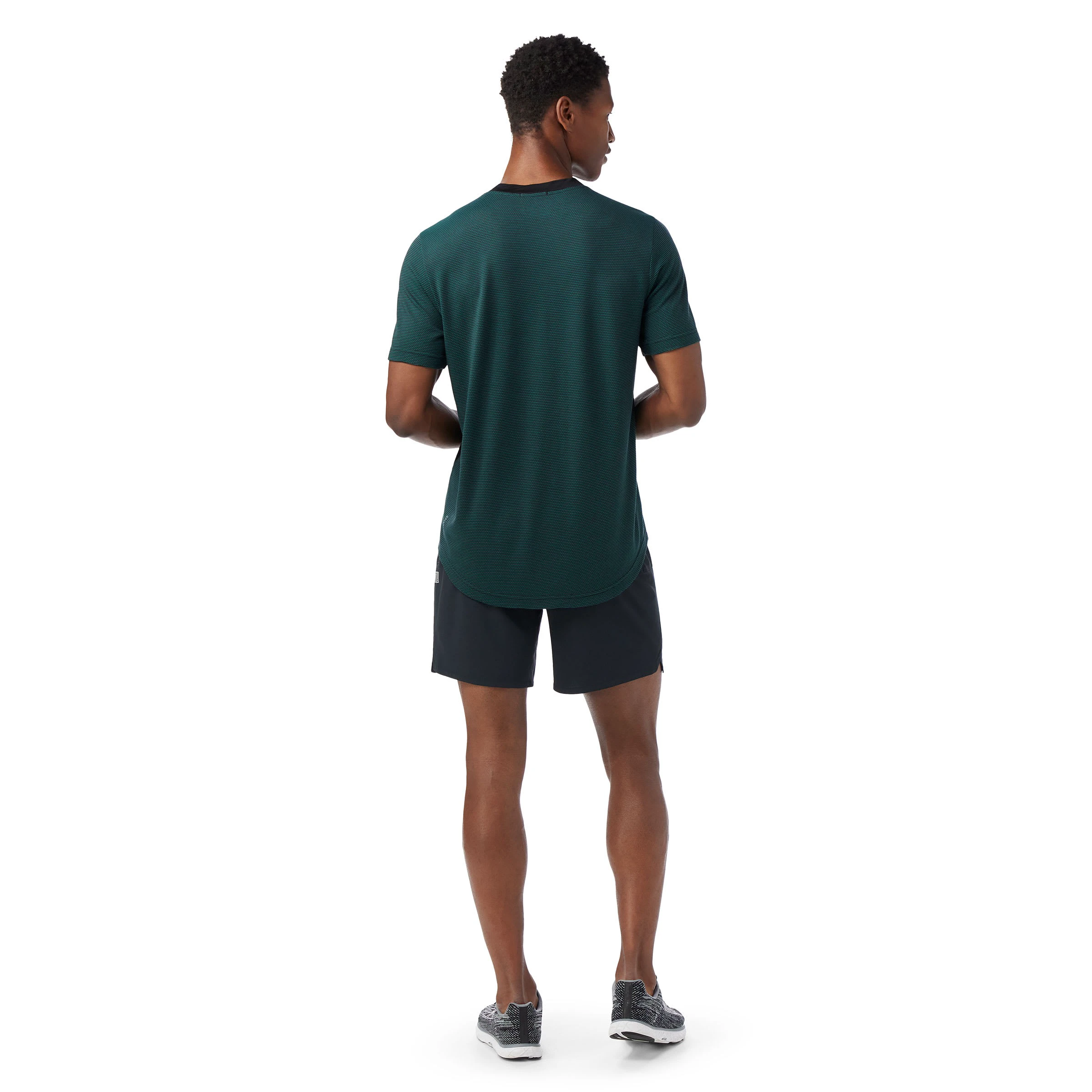 2. Smartwool - tricou merino - Active Mesh Short Sleeve - Verde/Negru