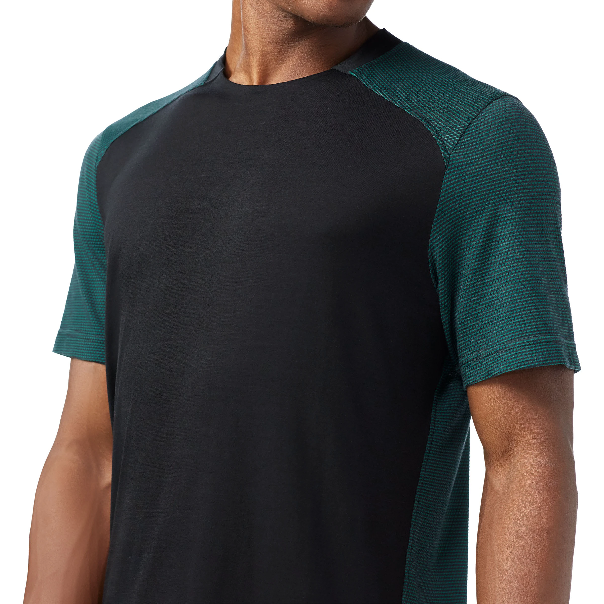 3. Smartwool - tricou merino - Active Mesh Short Sleeve - Verde/Negru