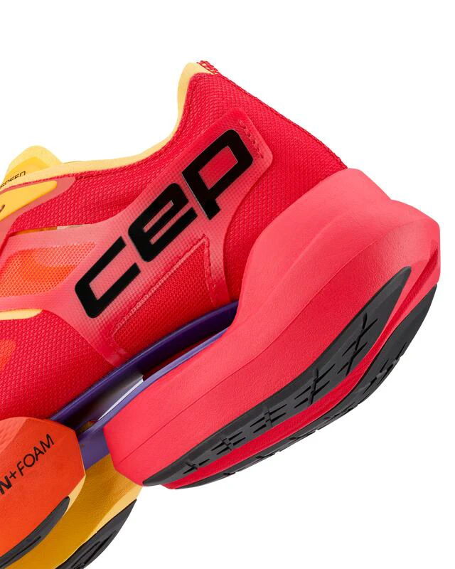9. CEP - pantofi alergare - pro run omnispeed bowtech shoes - red | marigoldfade